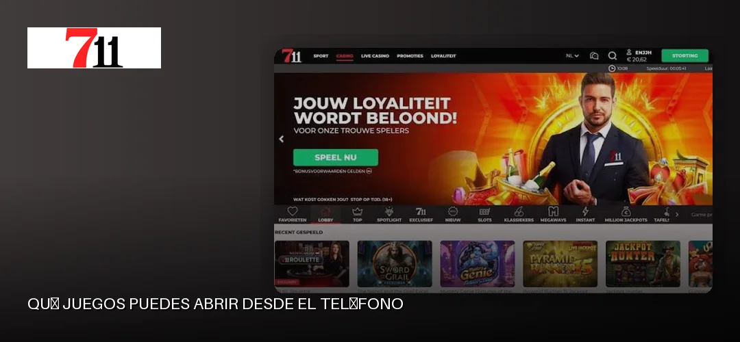 711 Casino promotional banner