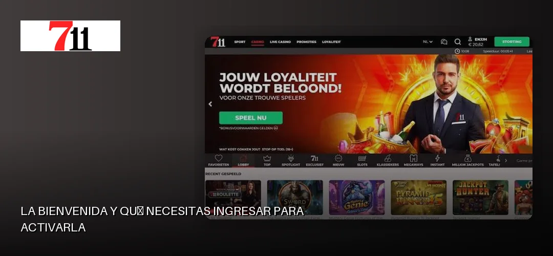 711 Casino promotional banner