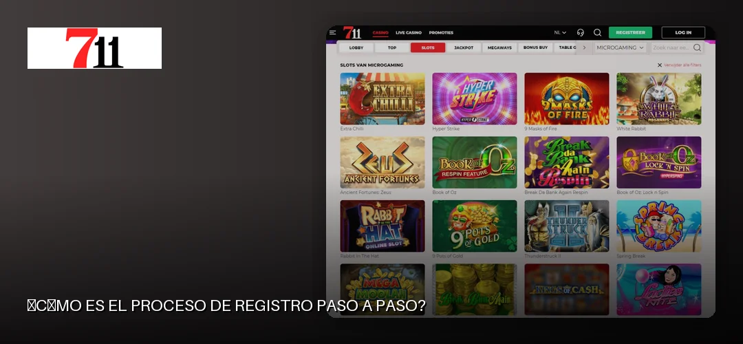 711 Casino promotional banner