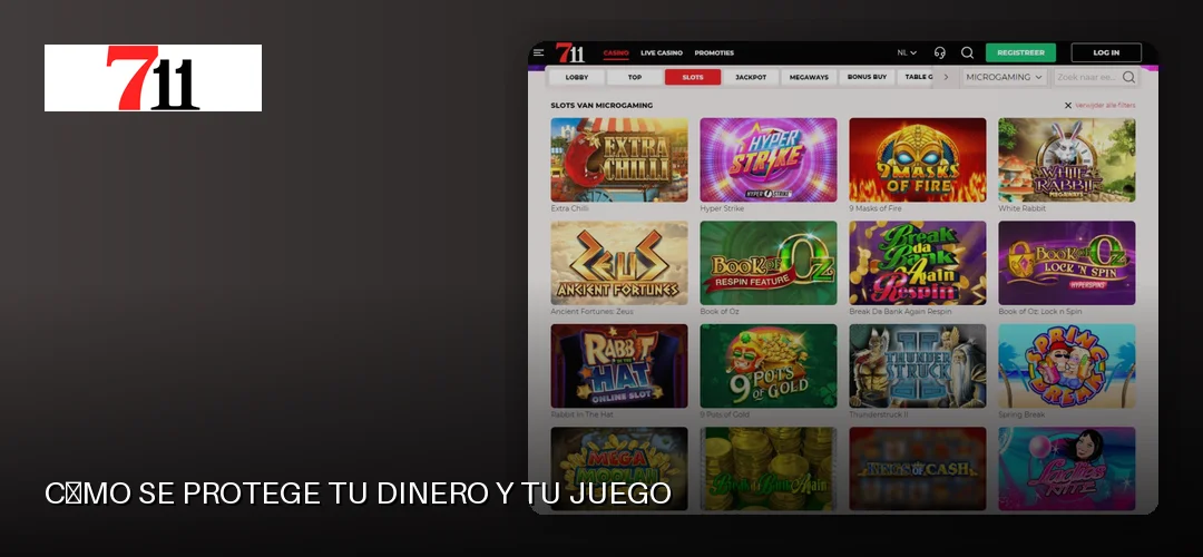 711 Casino promotional banner