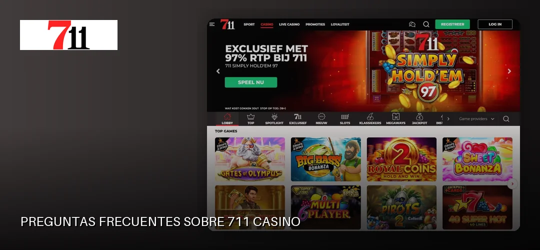 711 Casino promotional banner